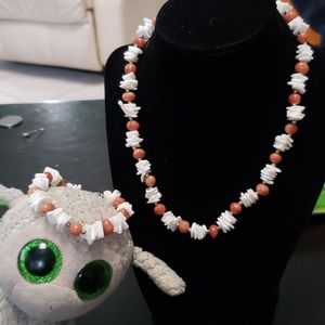 Matching necklace and bracelet